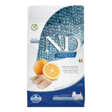 N&D OCEAN DOG Adult Mini Herring & Orange 800g