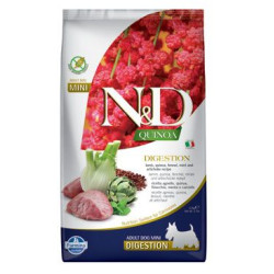 N&D Quinoa DOG Digestion Lamb & Fennel Adult Mini2,5kg