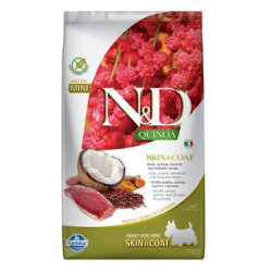 N&D Quinoa DOG Skin&Coat Duck Adult Mini 2,5kg