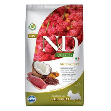 N&D Quinoa DOG Skin&Coat Duck Adult Mini 2,5kg