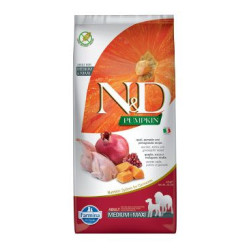 N&D Pumpkin DOG Adult M/L Quail & Pomegranate 12kg