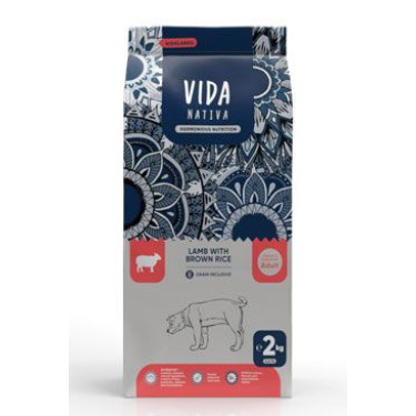 Kraftia VIDA NATIVA DOG Adult S Lamb & Rice 2kg