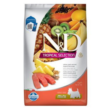 N&D TROPICAL SELECTION DOG Adult Mini Salmon 5kg