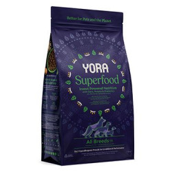 YORA Dog Adult z hmyzu Superfood All Breeds 12kg