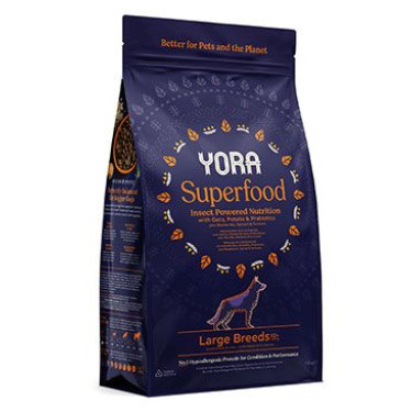 YORA Dog Adult z hmyzu Superfood Large Breeds 1,5kg