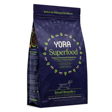 YORA Dog Adult z hmyzu Superfood Small Breeds 1,5kg