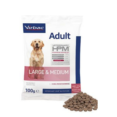 VET HPM Adult Dog Large & Medium 100g