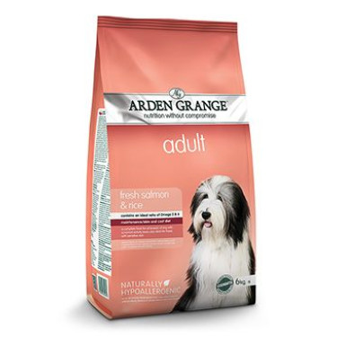 Arden Grange Dog Adult with fresh Salmon&Rice 6kg