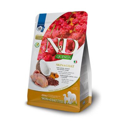 N&D Quinoa DOG Skin&Coat Quail Adult M/L 7kg