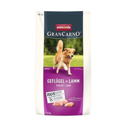 Animonda pes GRANCARNO DryFood Adult drůb/jehněčí 12kg