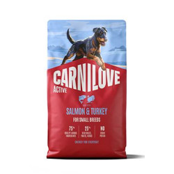 Carnilove Dog Active Dry Salmon&Turkey Adult SB 4kg