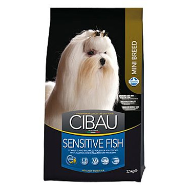 CIBAU Adult Sensitive Fish&Rice Mini 2,5kg