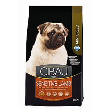 CIBAU Adult Sensitive Lamb&Rice Mini 2,5kg