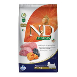 N&D Pumpkin DOG Adult Mini Lamb & Blueberry 2,5kg