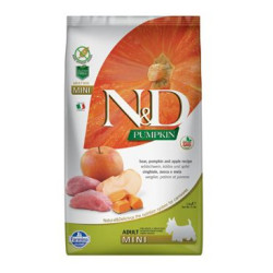 N&D Pumpkin DOG Adult Mini Boar & Apple 2,5kg