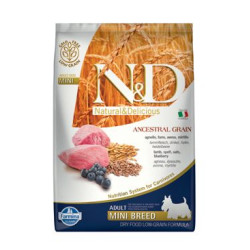 N&D LG DOG Adult Mini Lamb & Blueberry 7kg