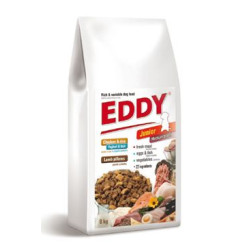 EDDY Junior Medium Breed s masovými polštářky 8kg