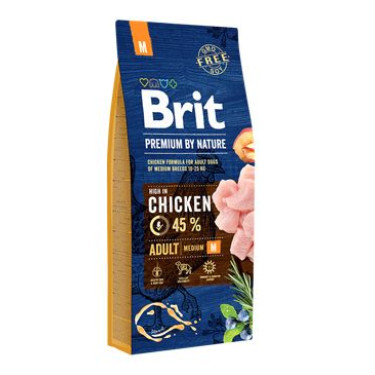 Brit Premium Dog by Nature Adult M 15kg