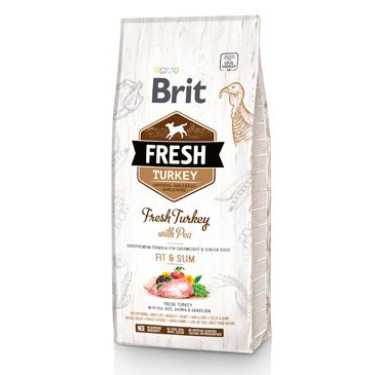 Brit Fresh Dog Turkey & Pea Light Fit & Slim 2,5kg