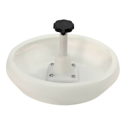 Miska krmná pro selata, plastová, s J kotvou na rošt, 29 cm, 2,5 l  