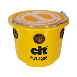 Lapač much kbelíkový FlyCage6, včetně návnady  