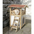 Pelíšek - zateplená bouda pro kočky TYROL ALPIN, 88x57x77cm  