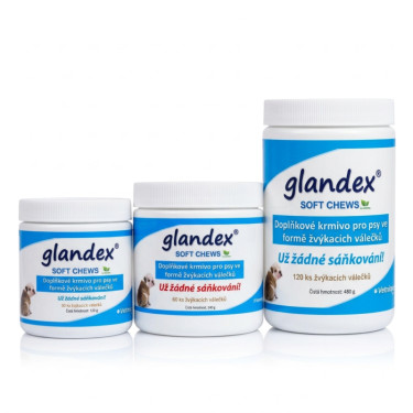 Glandex Soft Chews doplněk stravy pro psy