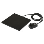 Výhřevná gumová podložka pod napáječku KERBL 24 × 24 cm, 18 W / 24 V
