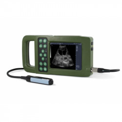 Veterinární přenosný ultrazvuk V2 s rektální sondou  