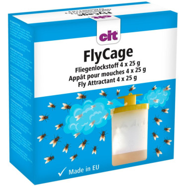 Návnada pro lapač much FlyCage3, 4 x 25 g  