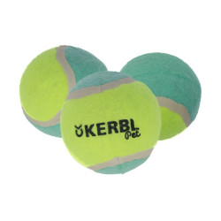 Kerbl Sada tenisových míčků, žlutá/tyrkysová  