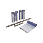 Lamelové clony, PVC pásy