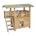 Pelíšek - bouda pro kočky LODGE, 77x50x73cm  