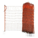 Síť vodivá pro drůbež 106 cm, 50 m, oranžová