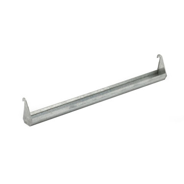 Závěsné žlabové krmítko pro kuřata, křepelky, drůbež - 100 cm, plechové, CF034.40 - BAZAR