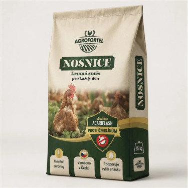 AGF Nosnice granule - kompletní krmivo pro užitkové nosnice 25 kg