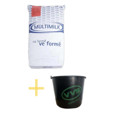 Sušené mléko pro telata Multimilk 25 kg - DÁREK KRMNÝ KBELÍK!!