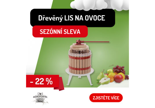 Dřevěný LIS NA OVOCE