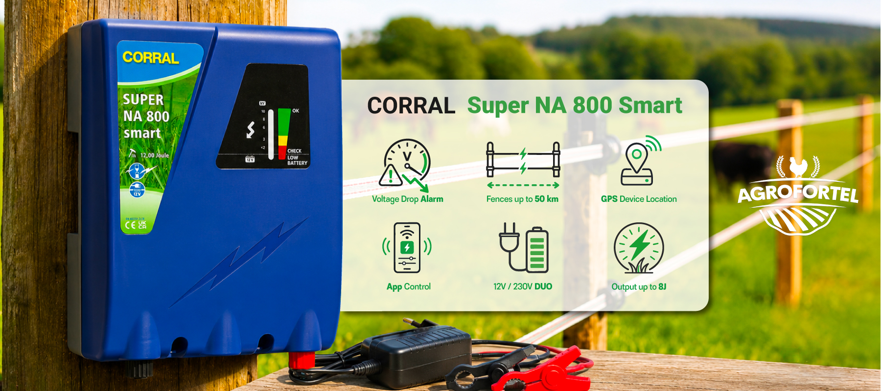 Corral Super NA 800 SMART banner