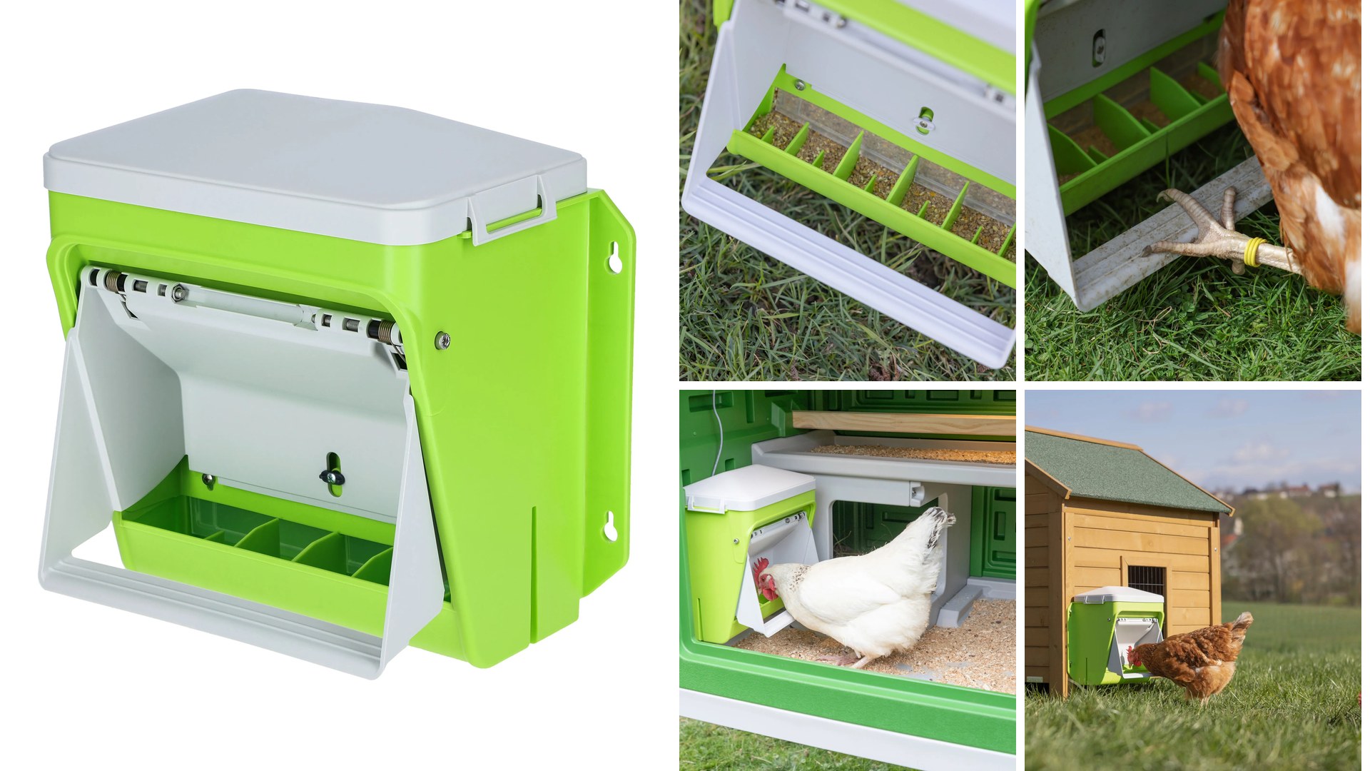 KERBL SmartCoop nášlapné krmítko pro drůbež 7,5 kg banner